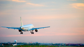 Flugzeug beim Start